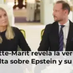 Mette-Marit revela la verdad oculta sobre Epstein y su hijo