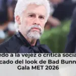 ¿Miedo a la vejez o crítica social? El significado del look de Bad Bunny en la Gala MET 2026