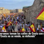Miles de personas toman las calles de Ceuta con un único mensaje: