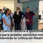 Mónica García recurre a Quirónsalud en Ceuta para prestar servicios médicos mientras lo critica en Madrid