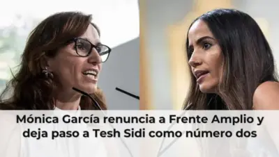 Mónica García renuncia a Frente Amplio y deja paso a Tesh Sidi como número dos