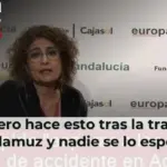 Montero hace esto tras la tragedia de Adamuz y nadie se lo esperaba