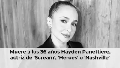 Muere a los 36 años Hayden Panettiere, actriz de 'Scream', 'Heroes' o 'Nashville'