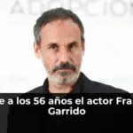 Muere a los 56 años el actor Francesc Garrido