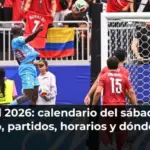 Mundial 2026: calendario del sábado 20 de junio, partidos, horarios y dónde ver
