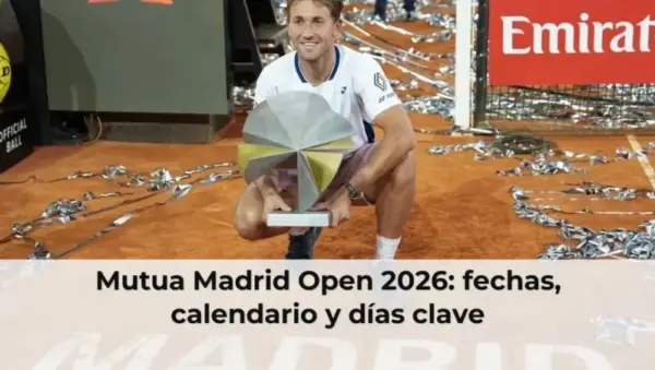 Mutua Madrid Open 2026: fechas, calendario y días clave