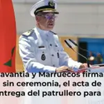 Navantia y Marruecos firman, sin ceremonia, el acta de entrega del patrullero para la Marina Real marroquí