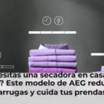 ¿Necesitas una secadora en casa este otoño? Este modelo de AEG reduce las arrugas y cuida tus prendas