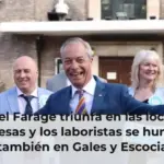 Nigel Farage triunfa en las locales inglesas y los laboristas se hunden también en Gales y Escocia