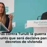 Nogueras contra Turull: la guerra interna en Junts que será decisiva para los decretos de vivienda