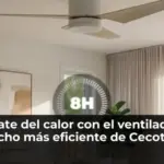 Olvídate del calor con el ventilador de techo más eficiente de Cecotec