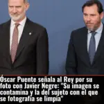 Óscar Puente señala al Rey por su foto con Javier Negre:
