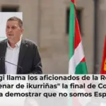 Otegi llama los aficionados de la Real a 