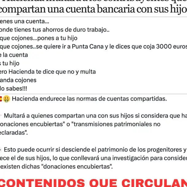 Padres alerta sobre multas por dar cosas indebidas a hijos