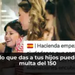 Padres alerta lo que das a tus hijos puede costarte una multa del 150