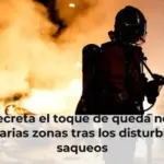 París decreta el toque de queda nocturno en varias zonas tras los disturbios y saqueos
