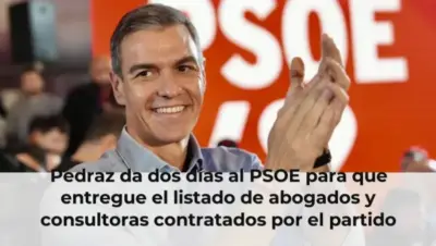 Pedraz da dos días al PSOE para que entregue el listado de abogados y consultoras contratados por el partido entre 2021