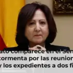 Peramato comparece en el Senado en plena tormenta por las reuniones con Leire y los expedientes a dos fiscales de Plus Ultra