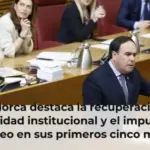 Pérez Llorca destaca la recuperación de la estabilidad institucional y el impulso del empleo en sus primeros cinco meses