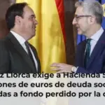 Pérez Llorca exige a Hacienda 5.000 millones de euros de deuda social y ayudas a fondo perdido por la dana