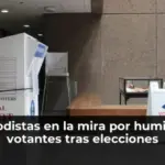 Periodistas en la mira por humillar a votantes tras elecciones
