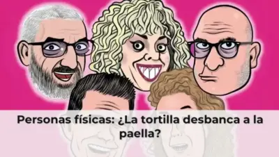 Personas físicas: ¿La tortilla desbanca a la paella?