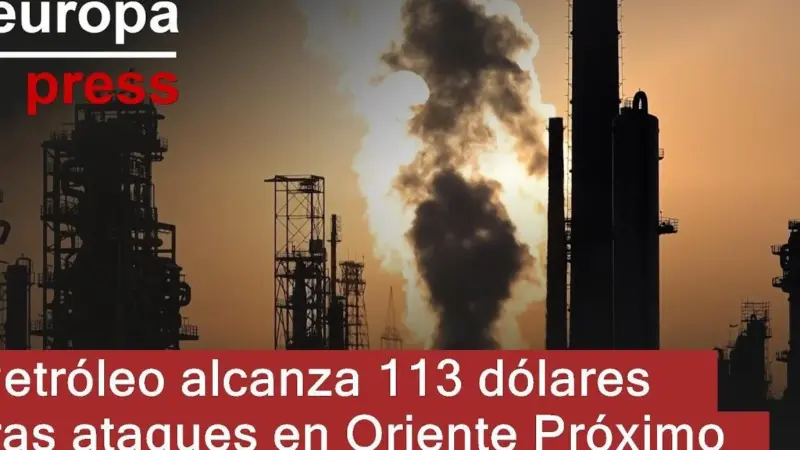 Gráfico de preços do petróleo em alta