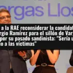 Piden a la RAE reconsiderar la candidatura de Sergio Ramírez para el sillón de Vargas Llosa por su pasado sandinista: 