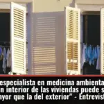 Pilar Muñoz, especialista en medicina ambiental: 