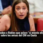 PP y Vox piden a Robles que aclare 