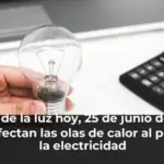 Precio de la luz hoy, 25 de junio de 2026: cómo afectan las olas de calor al precio de la electricidad