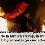Protestas en Albania: un país entre los resorts de la familia Trump, la mirada de la UE y el hartazgo ciudadano