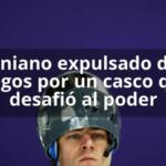 Ucraniano expulsado de los Juegos por un casco que desafió al poder