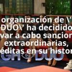 La organización de 'GH DÚO' ha decidido llevar a cabo sanciones extraordinarias, inéditas en su historia