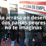 España arrasa en desempleo: solo dos países peores que no te imaginas