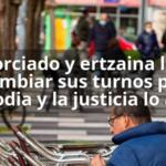 Divorciado y ertzaina logra cambiar sus turnos por custodia y la justicia lo avala