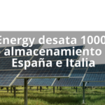 RIC Energy desata 1000 MW de almacenamiento en España e Italia