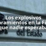 Los explosivos nombramientos en la Fiscalía que nadie esperaba