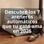 Descubre los 7 areneros automáticos que tu gato ama en 2026