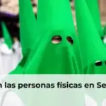 ¿Qué ocultan las personas físicas en Semana Santa?