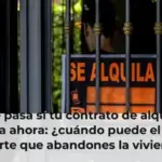 Qué pasa si tu contrato de alquiler termina ahora: ¿cuándo puede el casero pedirte que abandones la vivienda?
