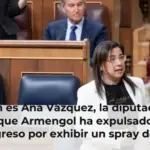 Quién es Ana Vázquez, la diputada del PP que Armengol ha expulsado del Congreso por exhibir un spray de gas pimienta