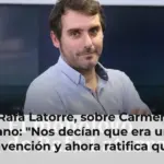 Rafa Latorre, sobre Carmen Pano: