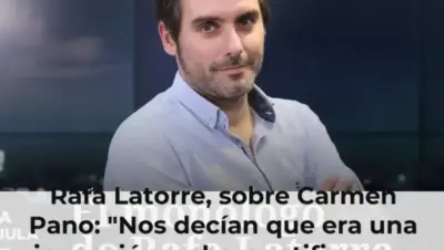 Rafa Latorre, sobre Carmen Pano: "Nos decían que era una invención y ahora ratifica que llevó a Ferraz bolsas con dinero