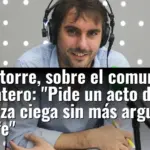 Rafa Latorre, sobre el comunicado de Zapatero: 