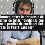 Rafa Latorre, sobre la propuesta de elecciones de Junts: 