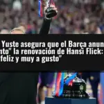 Rafa Yuste asegura que el Barça anunciará
