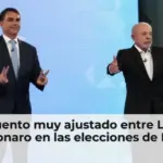 Recuento muy ajustado entre Lula y Bolsonaro en las elecciones de Brasil