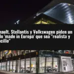 Renault, Stellantis y Volkswagen piden un sello 'made in Europa' que sea 