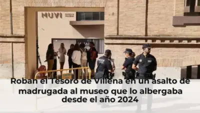 Roban el Tesoro de Villena en un asalto de madrugada al museo que lo albergaba desde el año 2024